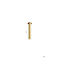 Luma Metallic Recessed Spot with Built-in LED and Warm White Light Gold