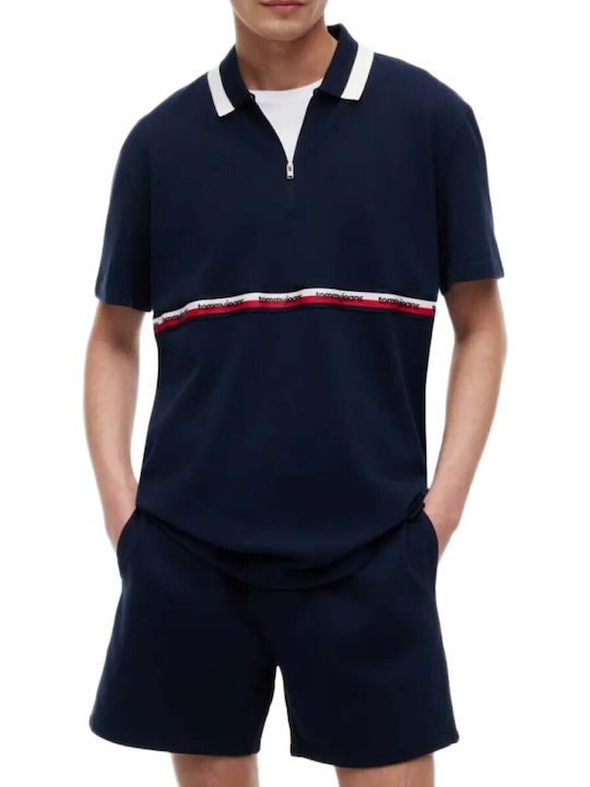 Tommy Hilfiger Bluză Polo Albastră