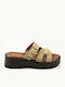 Women's Flat Sandals Flatforms Beige
