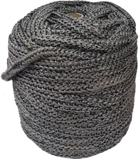 Fireproof Insulating Braided Elastic Graphite Cord Φ10 Fireplaces Stoves Burners Price per Meter