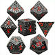Suegao Set 7 Hollow Metallic Maze Dice Role-playing Games