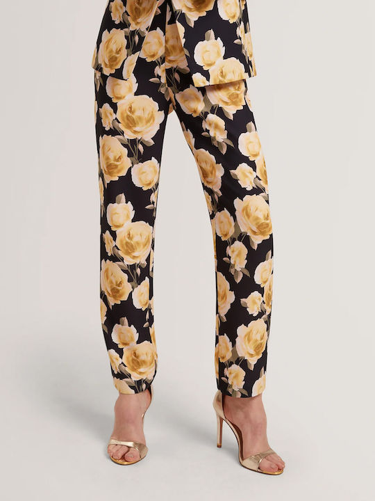Ted Baker Damenhose in Schwarz mit Verjüngtem Schnitt Ted Baker Damenhose in Schwarz mit Verjüngtem Schnitt