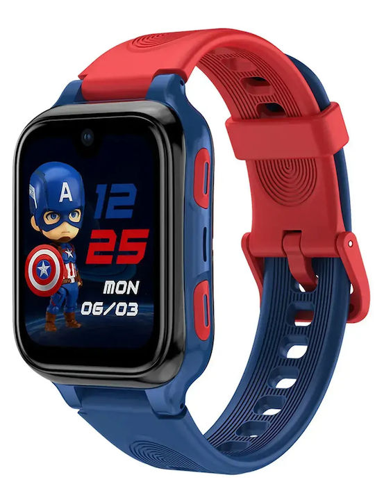 Kinder-Smartwatch 4G Mit GPS Und Kamera Blau