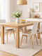 Faii Extendable Table from Solid Oak Wood 160(+40)x90x78cm