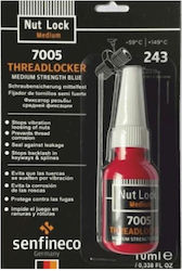 Κολλα Σπειρωματων 10ml Μπλε Medium Se Nfineco 7005-senf Μεσαία Συγράτηση