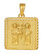 Kinder Amulett Kinder Amulette Doppeltes Gold 9K 056015