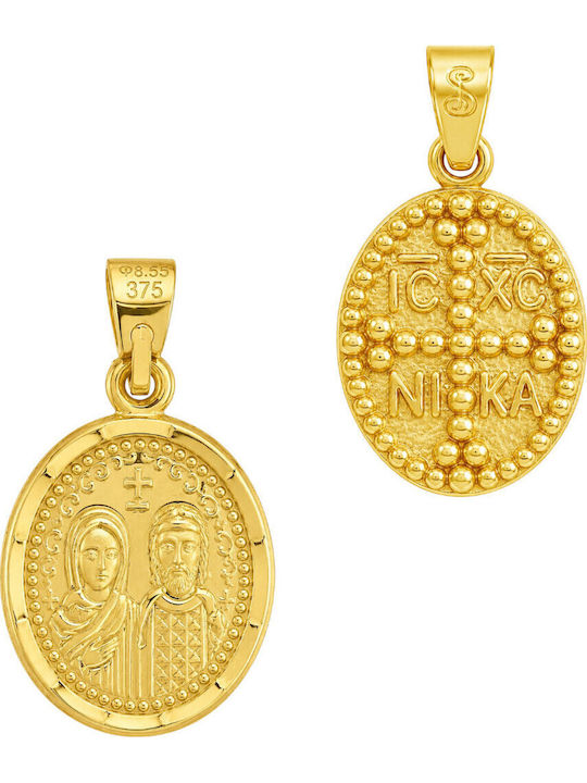 Senzio Belibasakis Charm Talisman Konstantin aus 9K Gold