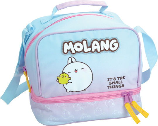 Back Me Up Molang School Insulated Lunch Bag 21x13x21cm