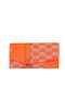 Large Women's Orange Wallet