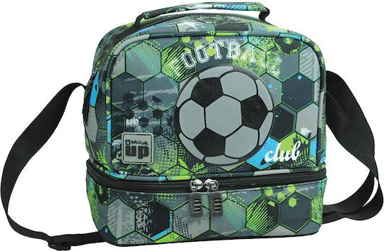 Back Me Up Football Club Kids' Insulated Snack Bag Multicolour Football 20x15x21cm