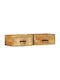 Bedside Tables Made of Solid Brown Wood 2 Pieces 40x30x19cm