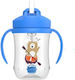 Dr. Brown's Children’s Plastic Blue Cup 270ml for 6m+