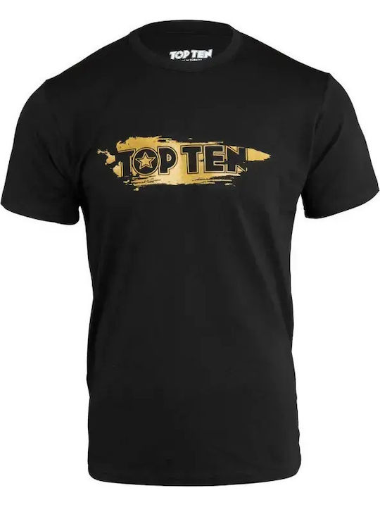 Top Ten Tricou Pentru Bărbați Mâneci Scurte 1383.XS Negru