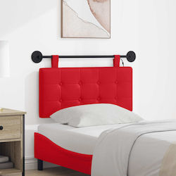 vidaXL LED Cushion for Metal Headboard Red 90x55cm