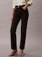 High Rise Women's Jean Pants in Slim Fit Black