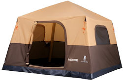 Vevor Cort Camping Automat Bej Gonflabilă De Depozitare Cu Dublu Material Pentru 6 Persoane Vevor Cort Camping Automat Bej Gonflabilă De Depozitare Cu Dublu Material Pentru 6 Persoane