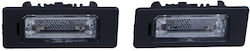 Loro Kennzeichenbeleuchtungen Led für Audi A1 A4 A6 A7 Q5 TT Skoda Fabia Yeti Volkswagen Passat 2005 Loro Kennzeichenbeleuchtungen Led für Audi A1 A4 A6 A7 Q5 TT Skoda Fabia Yeti Volkswagen Passat 2005