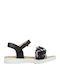 Sandale Tip Pantof Negre