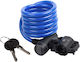 M-wave Κλειδαρια Ποδηλατου Cable Lock 10x1800mm Μπλε