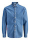 Kinderhemd Langärmelig Denim Blau