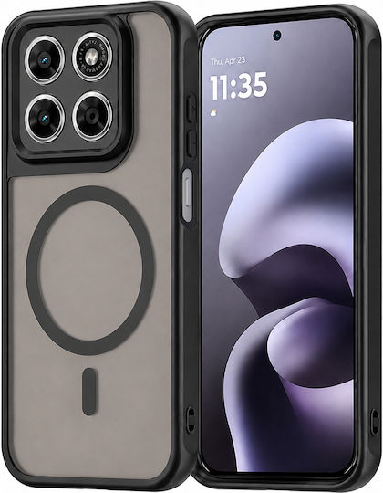 Techsuit Handyhülle Kunststoff Schwarz Motorola Moto G87 / G77 / G67