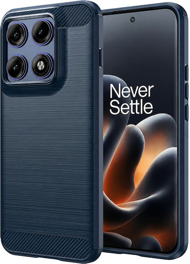 Techsuit Bumper Carbon Din Silicon / Plastic Albastru Motorola Edge 70 Pro