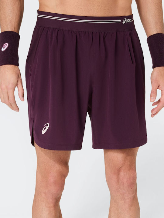 ASICS Мъжки шорти лилави