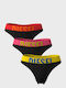 Cotton Women's Briefs 3Pack Black