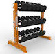 eBoxing Gewichtsständer für Kurzhanteln / Kettlebells