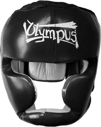 Olympus Sport 4068405 S Mavro Boxhelm Erwachsene Volles Gesicht Leder Schwarze