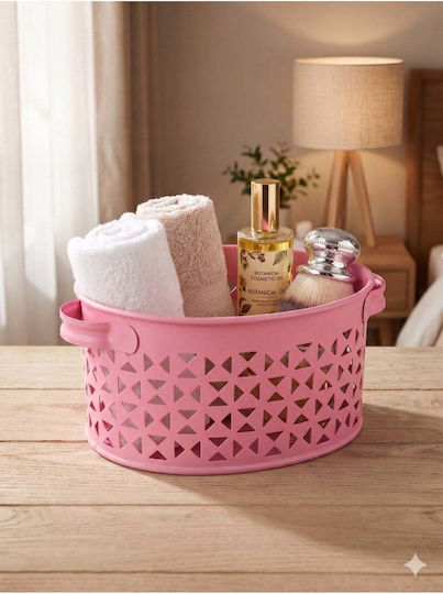 SteweHome Aufbewahrungskorb Rosa 30x20cm