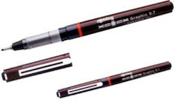 Rotring Xonox Μαρκαδόρος Μαύρος Rotring Xonox Μαρκαδόρος Μαύρος