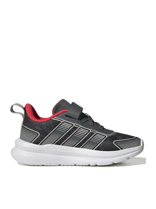 Tensaur Run 4.0 Kinder Sportschuhe Laufen mit Bügel- und Schleifenverschluss Graue