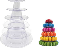 Stand Display Macarons 6-tier Multi-level Standing Tower