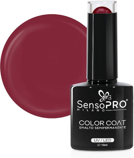 SensoPro Milano Ojă Pentru Unghii Cu Gel 134 Roșu Vin 10ml