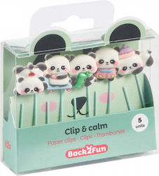Σετ Συνδετηρες 5τεμ Panda B2fun Miquelrius Mr13356