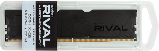 GoodRAM Rival Deep DDR4 Mit 1x8GB Modul Und Geschwindigkeit 3600 Für Schreibtisch