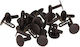 Fiat Alfa Romeo Lancia Side Panel Trim Clip Black 25 Pieces 14592086