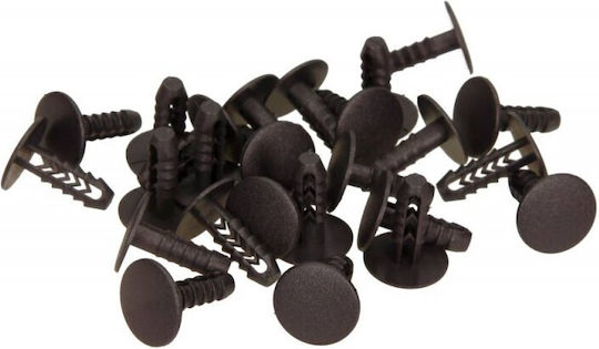 Fiat Alfa Romeo Lancia Side Panel Trim Clip Black 25 Pieces 14592086