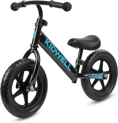 Kidwell Kids Balance Bike Black for 2+ Years Old