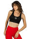 Women's Athletic Sports Bra Black 1721106004-Jet Black