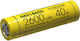 NiteCore IMR18650 Rechargeable Batteries 18650 Li-ion 2600mAh 3.7V 2pcs