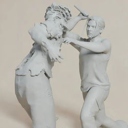 Άβαφη 3d Φιγούρα Abby Fighting Last Us 3d Βάψιμο Diy Δώρο Χρώματα 15,2 Cm 1:12 Άβαφη 3d Φιγούρα Abby Fighting Last Us 3d Βάψιμο Diy Δώρο Χρώματα 15,2 Cm 1:12