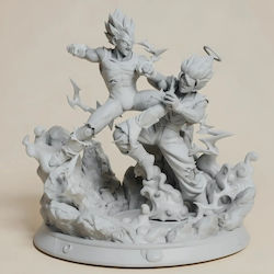 Unpainted 3D Figure Vegeta Battle Goku Heaven 3D Printing Models Painting DIY Gift Colors 30 Cm 1:6 Unpainted 3D Figure Vegeta Battle Goku Heaven 3D Printing Models Painting DIY Gift Colors 30 Cm 1:6
