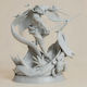 Unbemalte 3d Figur Hashibira Inosuke 3d Modell Aus Demon Slayer Bemalen Diy Geschenk Farben 15,2 Cm 1:12