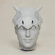 Небоядисана 3D Фигура Cosplay Cubone Шапка Pokemon Боядисване DIY Подарък Цветове 15,2 См 1:12