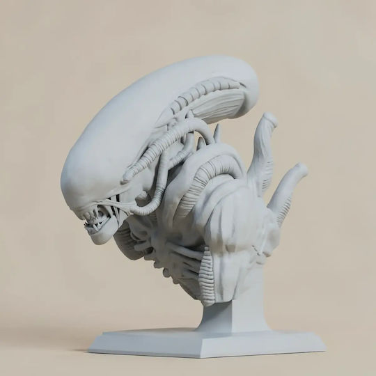 Άβαφη 3d Φιγούρα Alien Couple Bust Βάψιμο Diy Δώρο Χρώματα 30 Cm 1:6