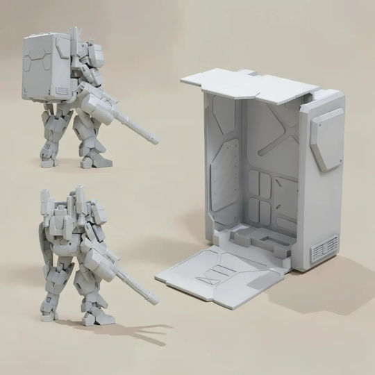 Unpainted 3D Figure Rx 79 G Ez 8 Gundam Painting Diy Gift Colors 30 Cm 1:6