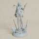 Unpainted 3d Figur Mikasa Ackerman Sexy Aus Angriff auf Titan Bemalen Diy Geschenk Farben 15,2 Cm 1:12