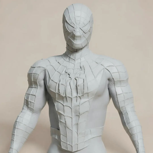 Небоядисана 3D Фигура Spiderman Tobey No Way Home Basic Files Боядисване DIY Подарък Цветове 15,2 см 1:12